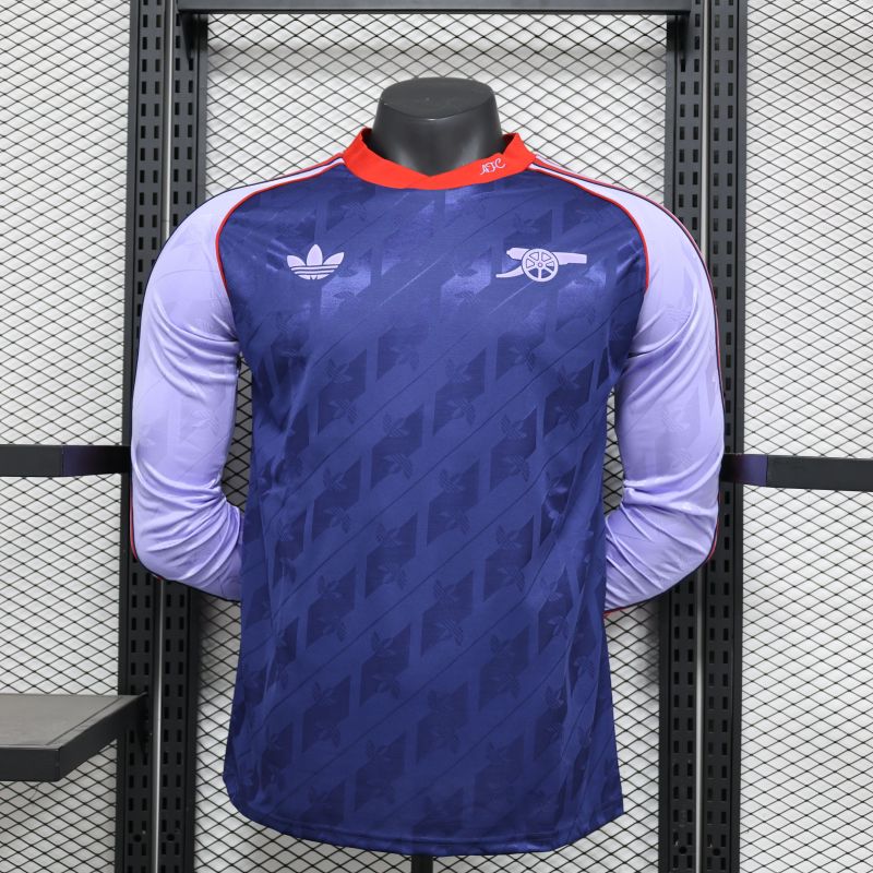 Retro Player Edition Arsenal Long Sleeve Football Jersey