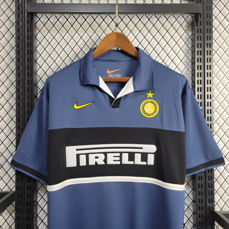 1998/1999 Retro Inter Milan Football Shirt