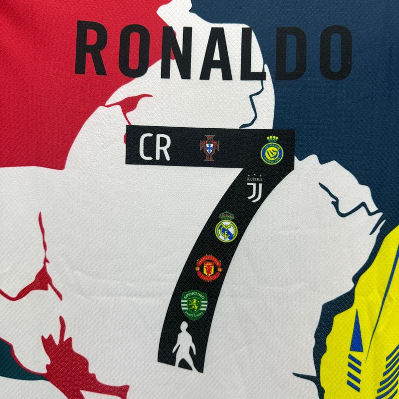 2025/26 Ronaldo #7 special edition jersey kids kit