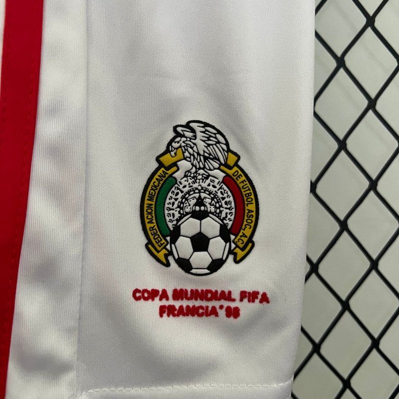 1998 Retro Mexico Home Football Shirt Kids