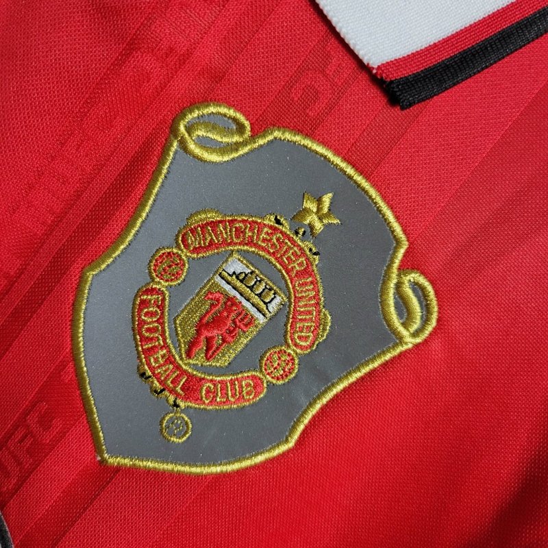 1999/2000 Retro Manchester United Home Football Shirt