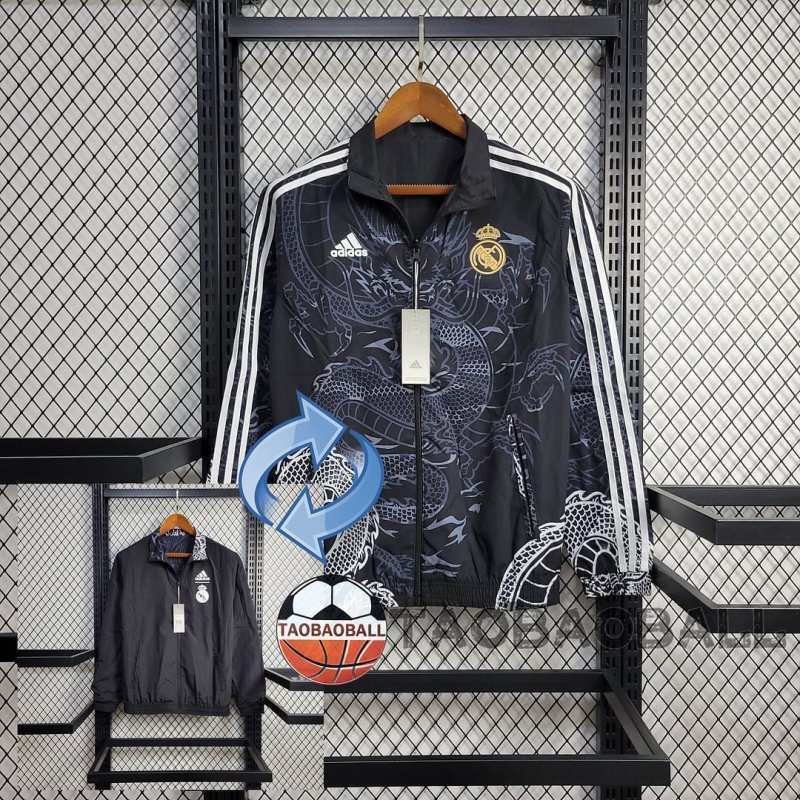 2024/2025 Real Madrid Reversible Windbreaker Football Shirt