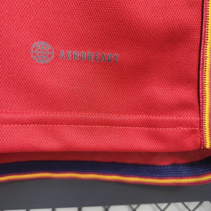 2022 Spain Home Football Shirt