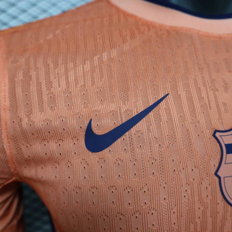 2024/2025 Player Edition Barcelona Special Edition Orange Football Jersey