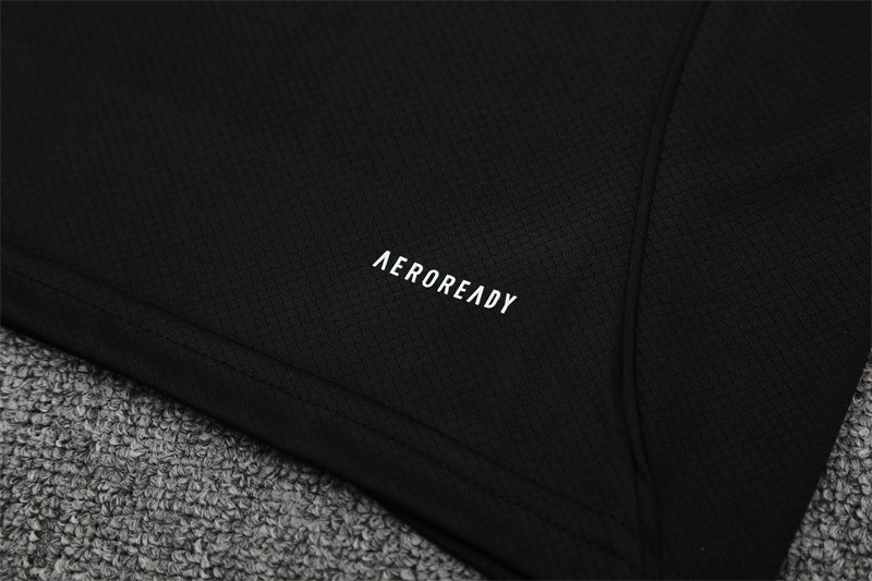 2025/26 short sleeve Manchester United black training suit(child size)