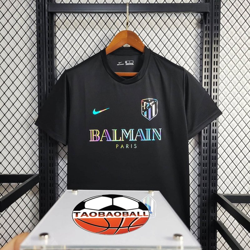 2024/2025 Atletico Madrid Black Casual Shirt