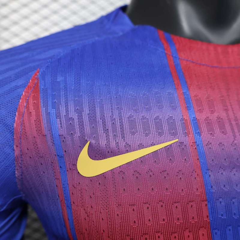 2025/2026 Barcelona Player Edition Home Football Shirt