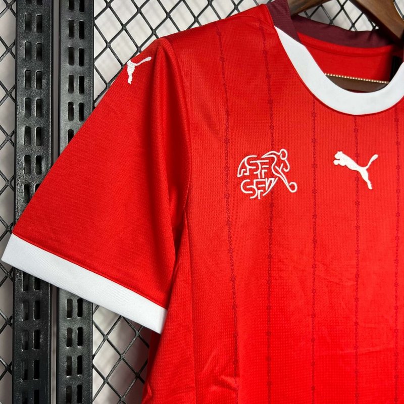 2024 Switzerland Home Football Shirt