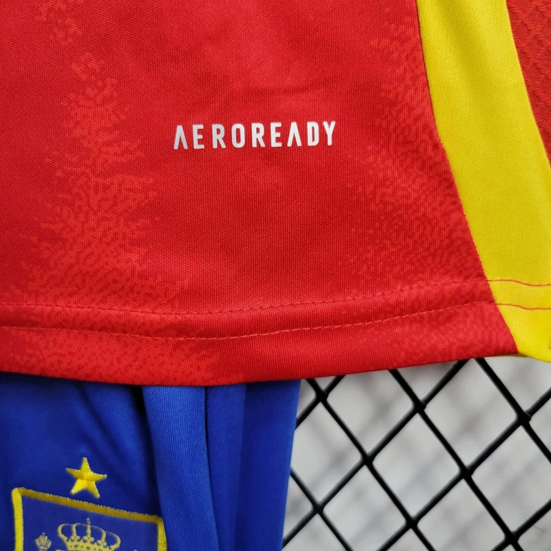 2024/2025 Spain Home Football Shirt Kids