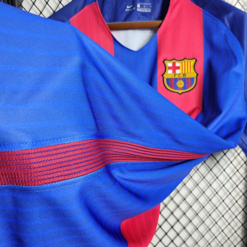 2016/2017 Retro Barcelona Home Football Shirt