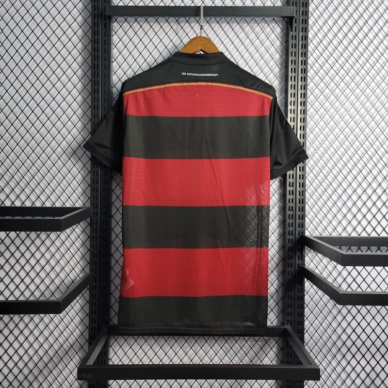 2014 Retro Germany Away Football Shirt