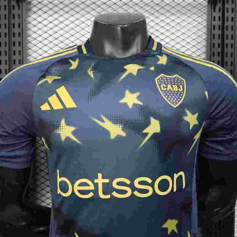 2025/2026 Player Version Boca Juniors second Away Football Shirt
