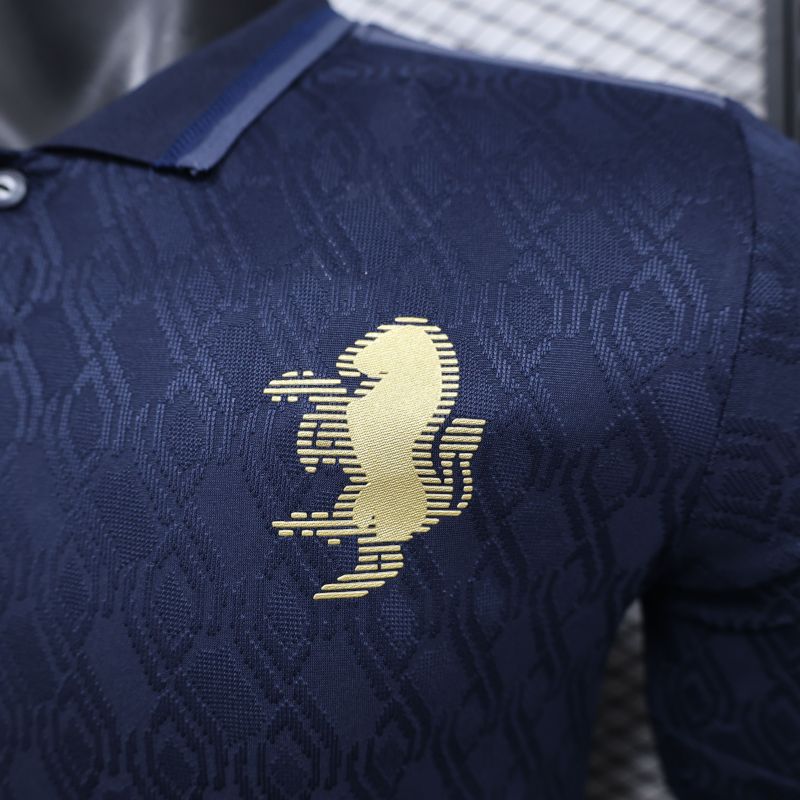 2024/2025 Player Version Long Sleeve Juventus Home Football Shirt