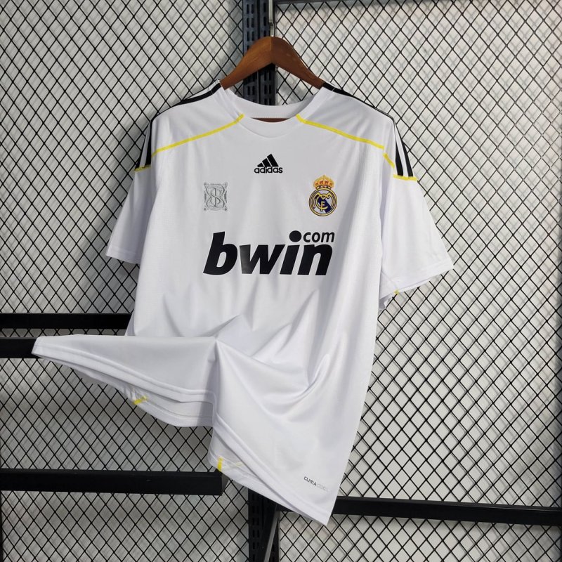 2009/2010 Retro Real Madrid Home Football Shirt