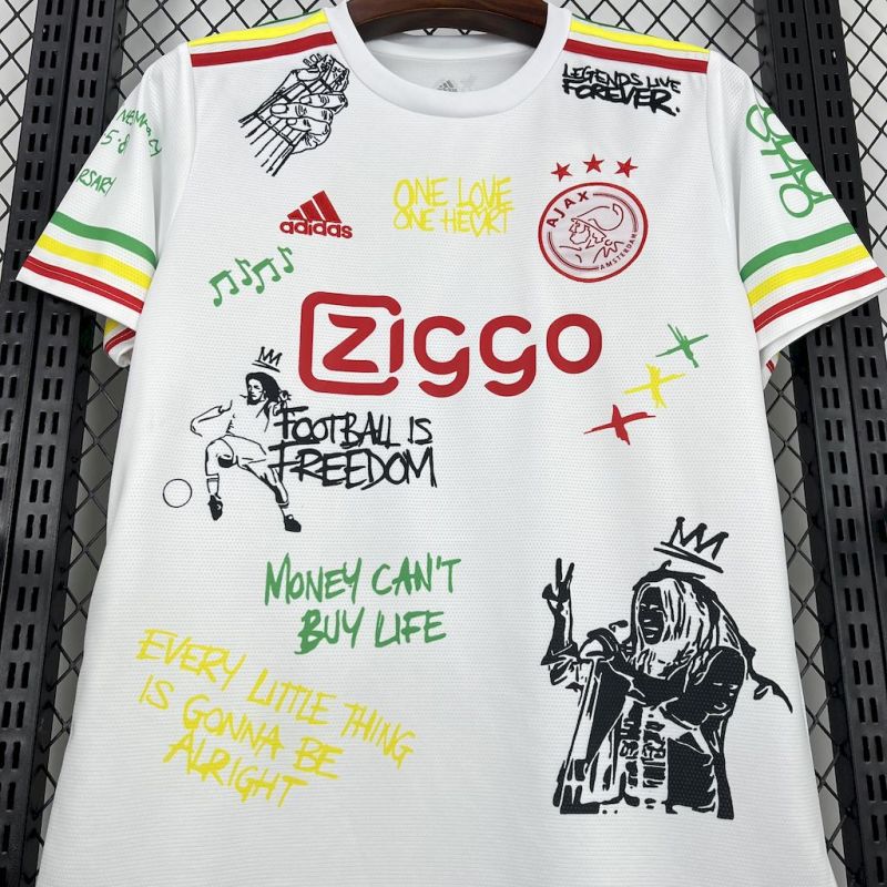 Ajax 2025/2026 Amsterdam Bob Marley 40th Jersey
