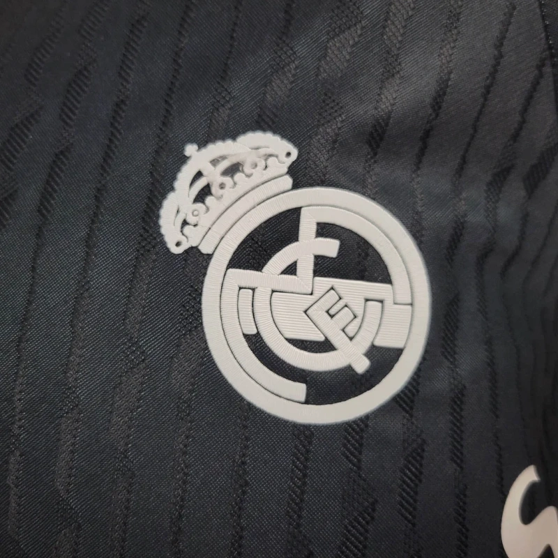 2024/2025 Player Version Real Madrid Y-3 Special Edition Black Football Shirt