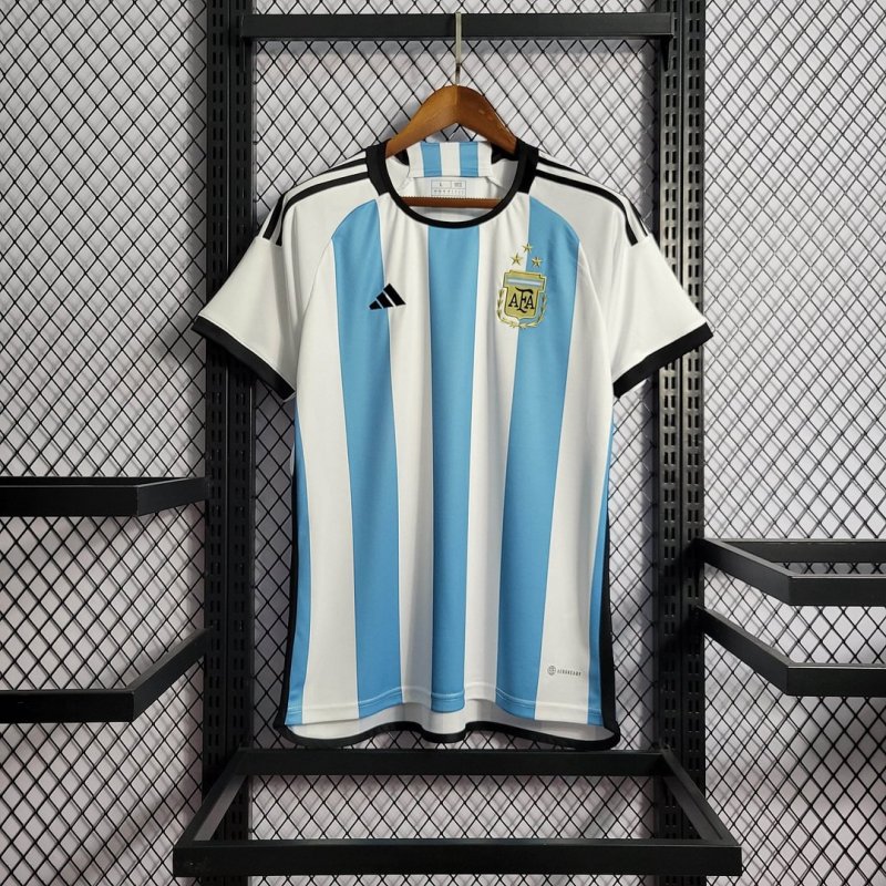 2022 Argentina Home Football Shirt