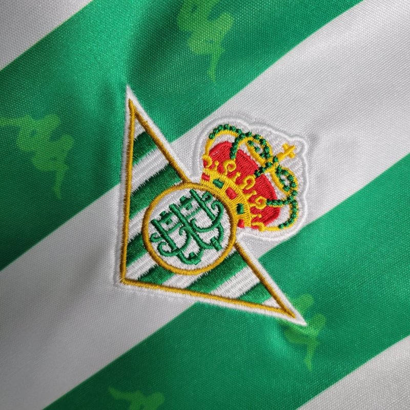 1995/1997 Retro Long Sleeve Real Betis Home Football Shirt