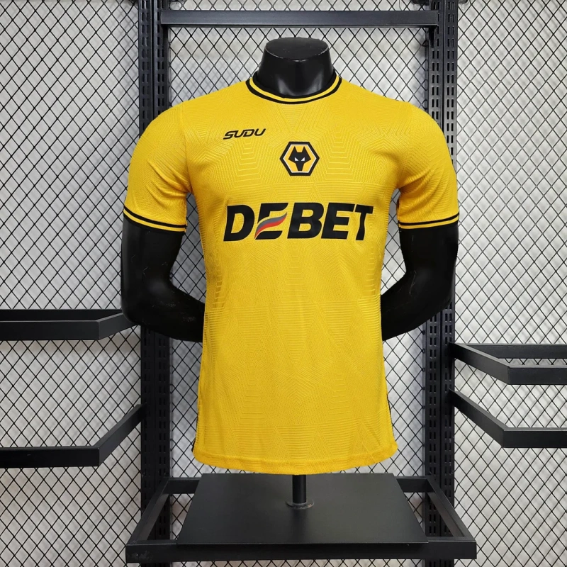 2024/2025 Player Version Wolverhampton Home Football Shirt