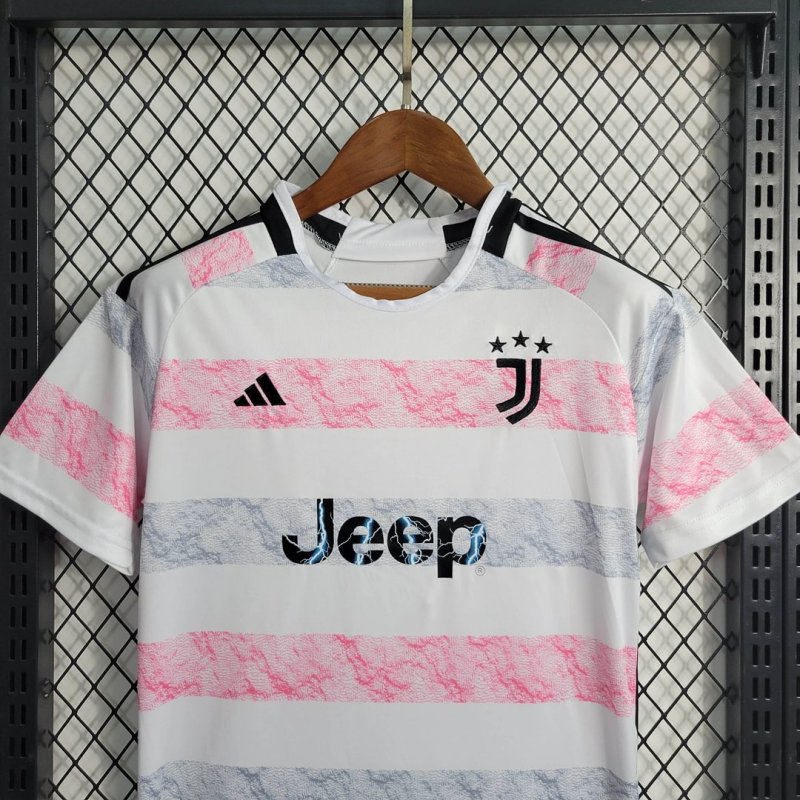 2023/2024 Juventus Away Football Shirt Kids Size