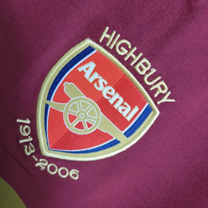 2005/2006 Retro Arsenal Home Football Shirt