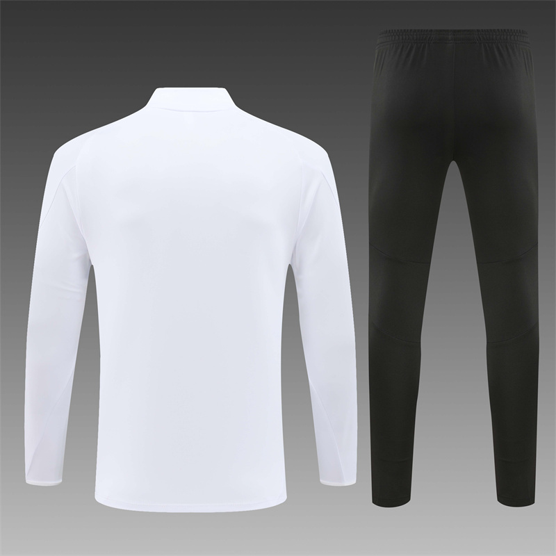 2024/2025 Player Edition Argentina Pre-Match White Half-zip training suit Football Jersey