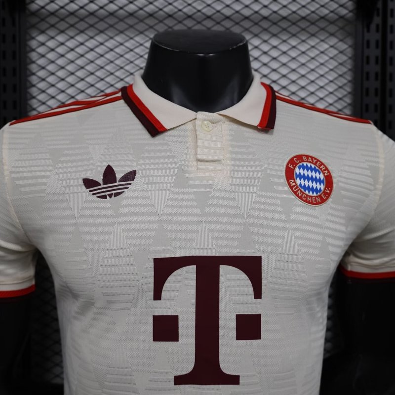 2024/2025 Player Version Bayern Munchen Third Away Football Shirt