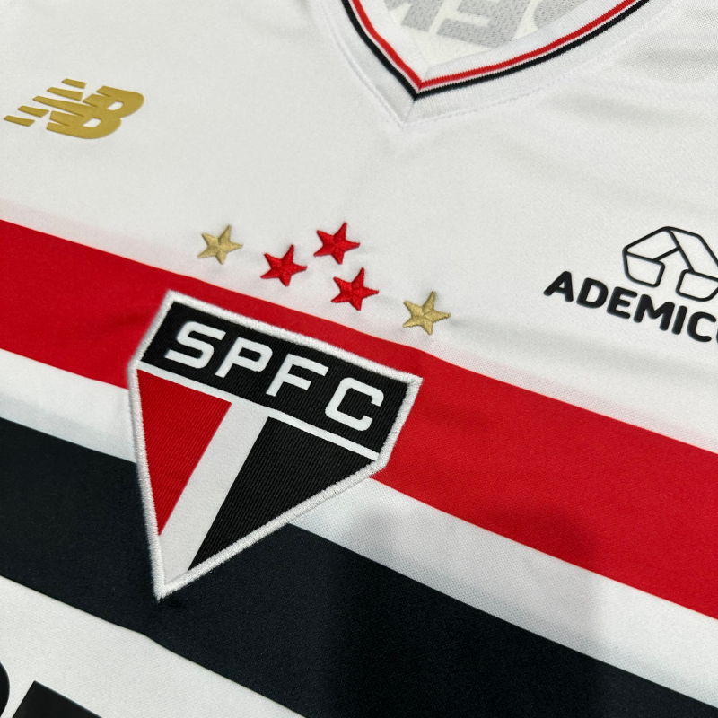 2025-2026 Sao Paulo Home Fan Edition Football Shirt