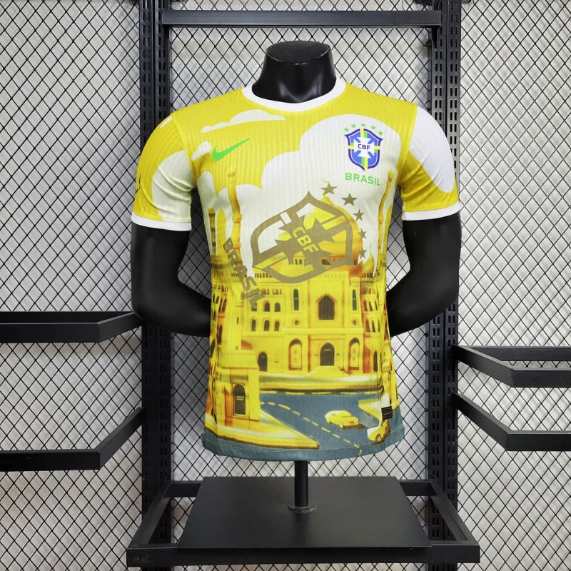 2024 Player Version Brazil Special Edition Football Shirt