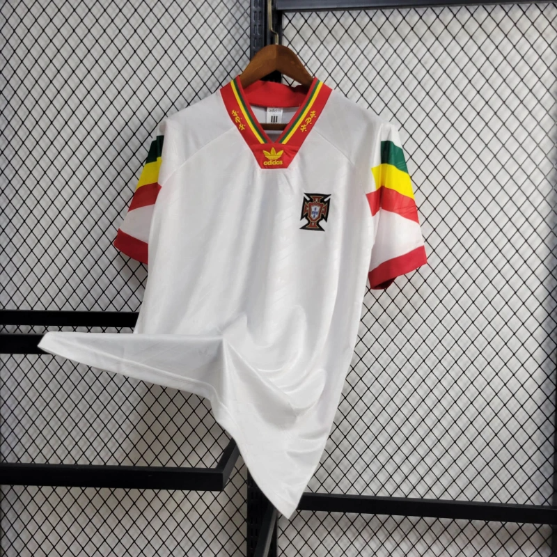 1992 Portugal Away Football Shirt