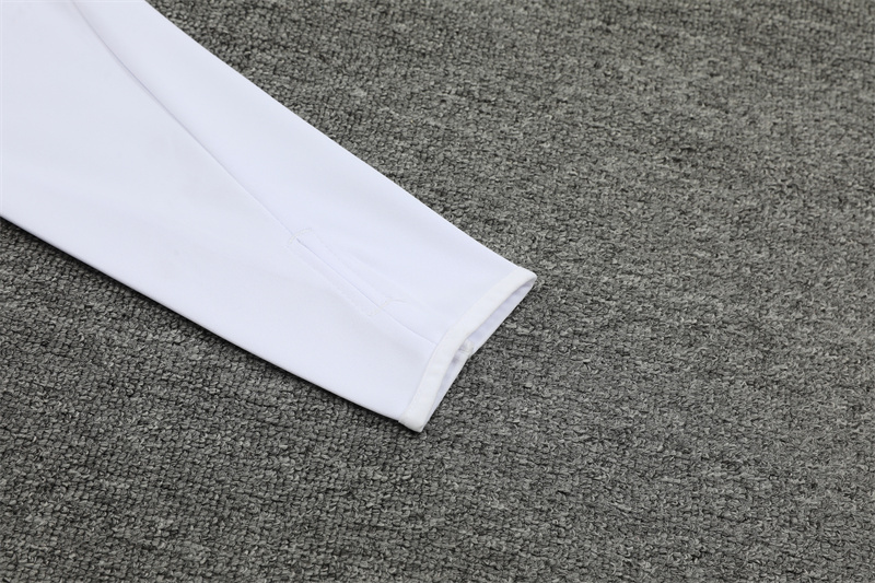 2024/2025 Player Edition Argentina Pre-Match White Half-zip training suit Football Jersey