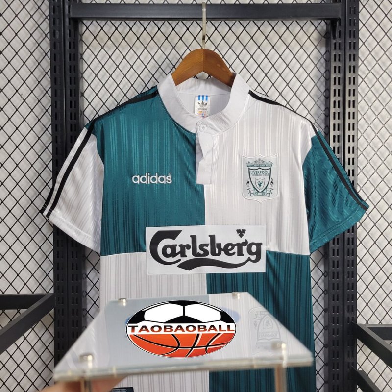 1995/1996 Retro Liverpool Away Football Shirt