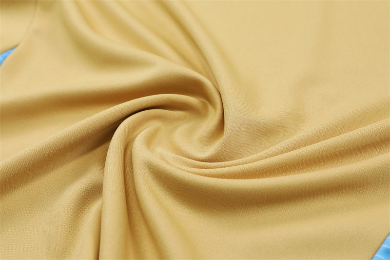 2024/2025 Players Edition Argentina Pre-Match Gold Half-zip training suit Football Jersey