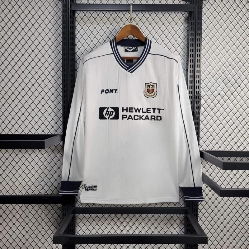 1997/1999 Retro Long Sleeve Tottenham Hotspur Home Football Shirt