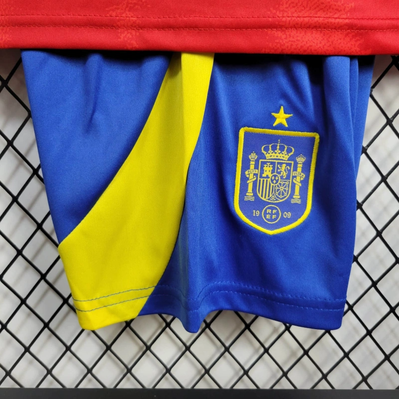 2024/2025 Spain Home Football Shirt Kids