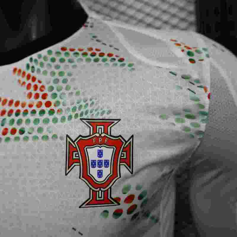 2025/2026 Portugal Second Away Player Edition Long Sleeve Football Shirt