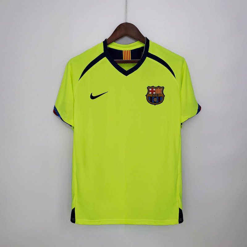 2005/2006 Retro Barcelona Away Football Shirt