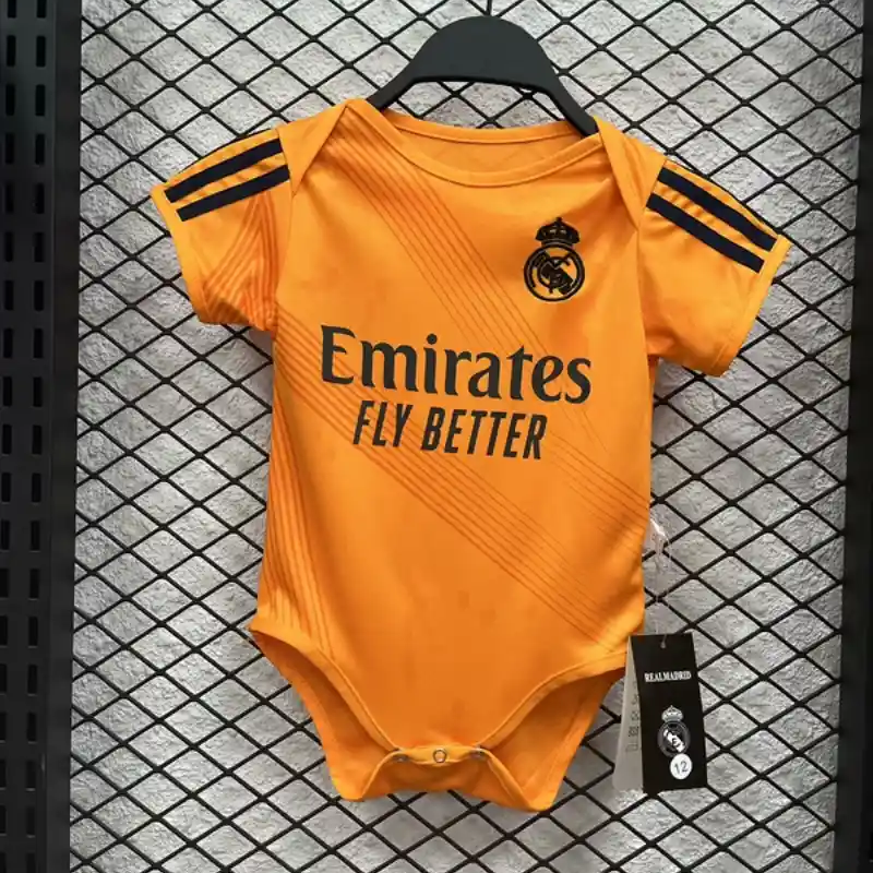 2024/25 Real Madrid away baby one-piece jersey