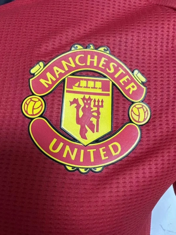2024/2025 Player Version Manchester United Home Football Shirt