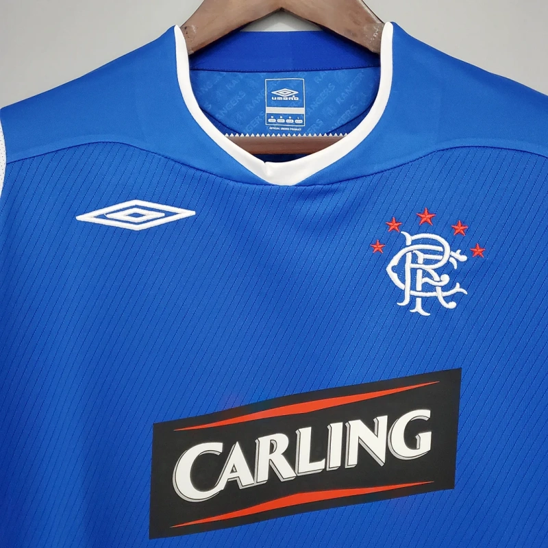 2008/2009 Retro Rangers Home Football Shirt