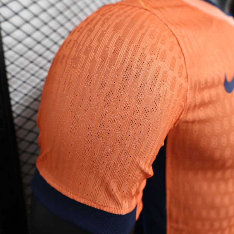 2024/2025 Player Edition Barcelona Special Edition Orange Football Jersey