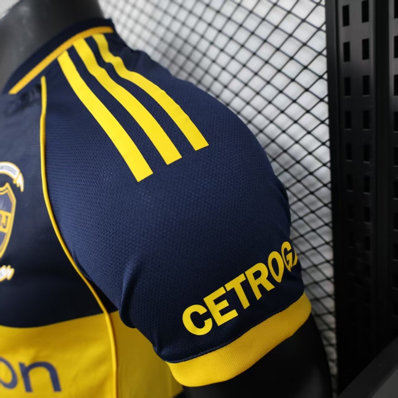2025/26 Boca Home Player Football  Jersey