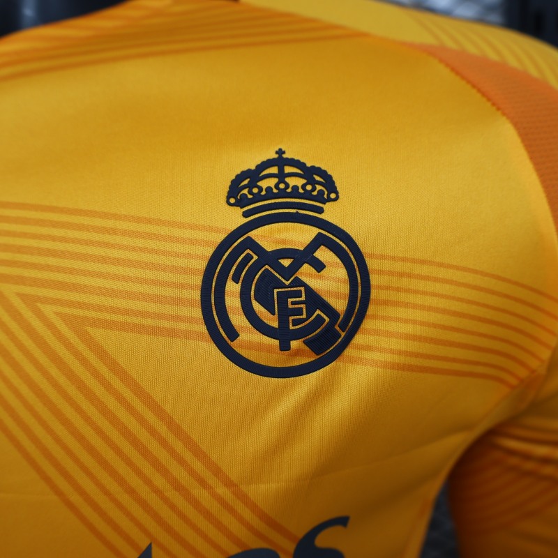 2024/2025 Player Edition Real Madrid Away LS Football Jersey