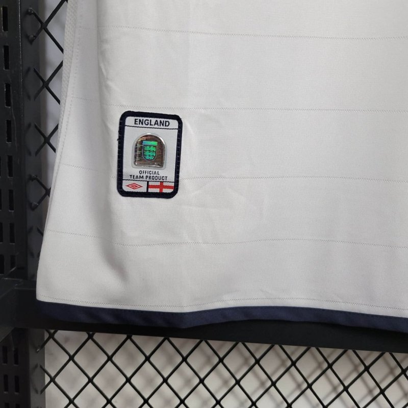 2004 Retro England Home Football Shirt 1:1 Thai Quality