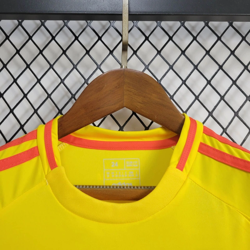 2024 Colombia Home Football Shirt Kids