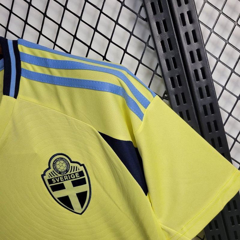 2024 Sweden Home Football Shirt