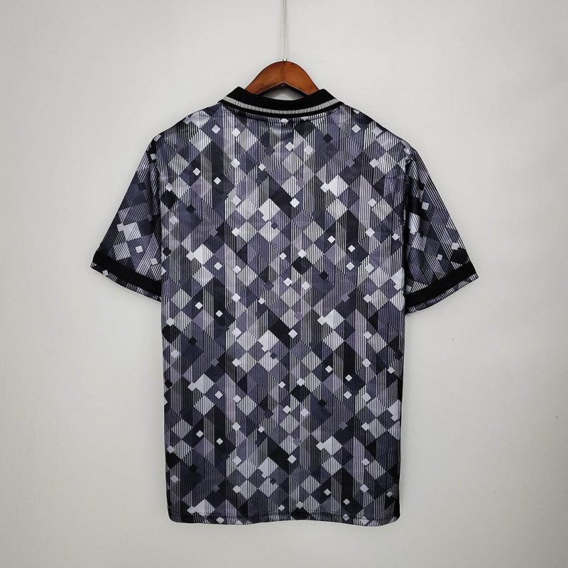 990 Retro England Blackout Special Edition Black Football Shirt 1:1 Thai Quality