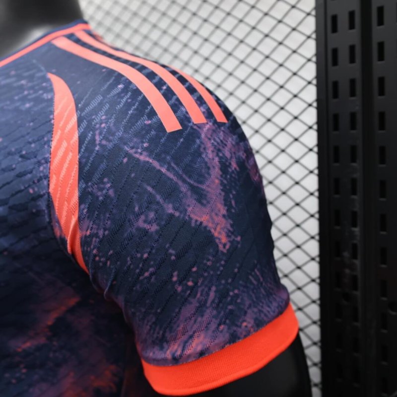 2024/2025 Player Version Real Madrid Special Edition Gradient Purple Football Shirt