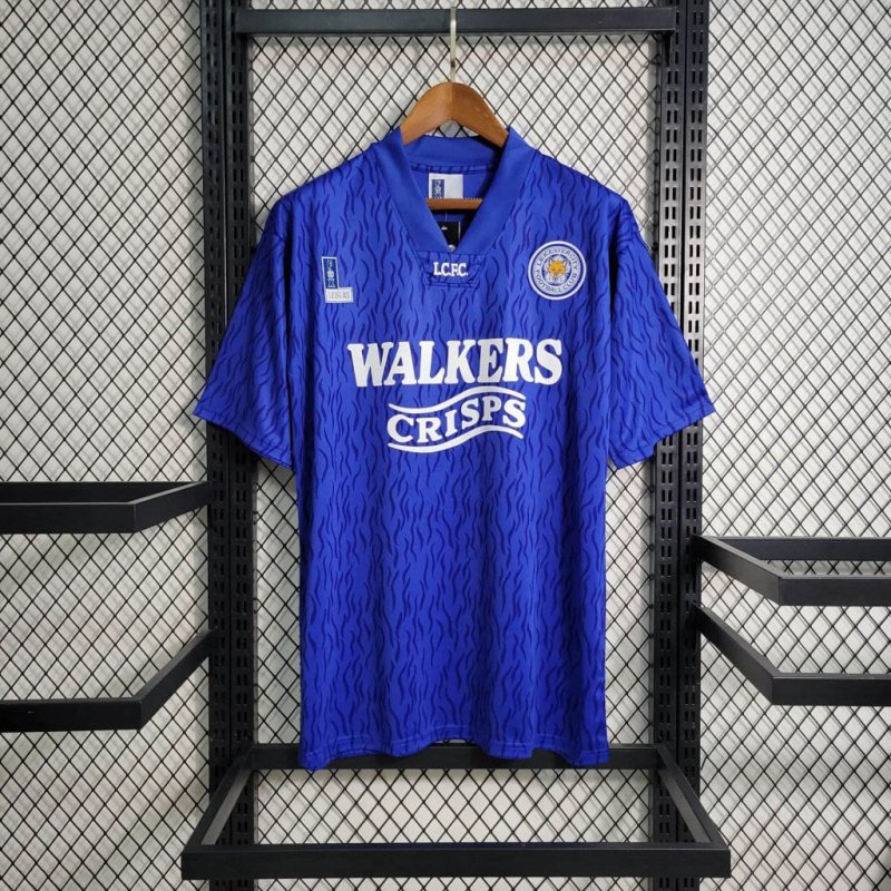 1992/1993 Retro Leicester City Home Football Shirt