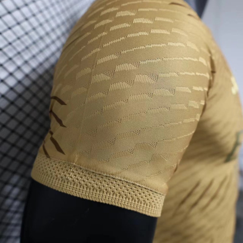 2024-2025 Real Madrid Special Edition Gold Kit Football Jersey